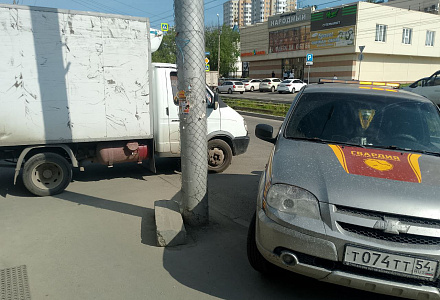 Мигрант не смог покинуть место ДТП